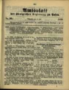 Amtsblatt der Königlichen Regierung zu Posen. 1899.07.25 Nro.30