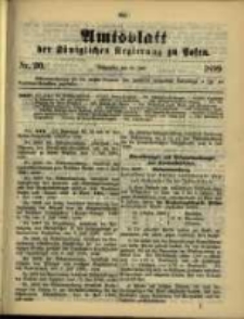 Amtsblatt der Königlichen Regierung zu Posen. 1899.07.25 Nro.30
