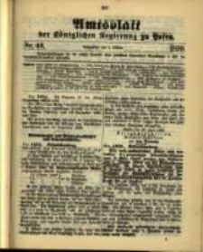 Amtsblatt der Königlichen Regierung zu Posen. 1899.10.03 Nro.40