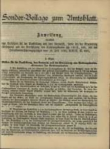 Sonder - Beilage zum Amtsblatt