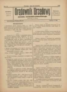 Orędownik Urzędowy Powiatu Wschodnio-Poznańskiego 1924.04.26 Nr15