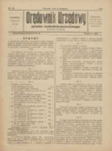 Orędownik Urzędowy Powiatu Wschodnio-Poznańskiego 1924.08.09 Nr29