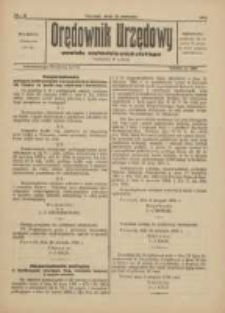 Orędownik Urzędowy Powiatu Wschodnio-Poznańskiego 1924.08.30 Nr31