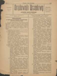 Orędownik Urzędowy Powiatu Wschodnio-Poznańskiego 1925.02.26 Nr4