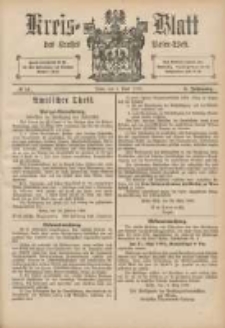 Kreis-Blatt des Kreises Posen-West 1893.04.06 Jg.5 Nr14