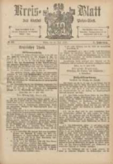 Kreis-Blatt des Kreises Posen-West 1893.07.20 Jg.5 Nr29