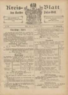 Kreis-Blatt des Kreises Posen-West 1894.11.22 Jg.6 Nr47