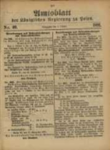Amtsblatt der Königlichen Regierung zu Posen. 1891.10.06 Nro.40