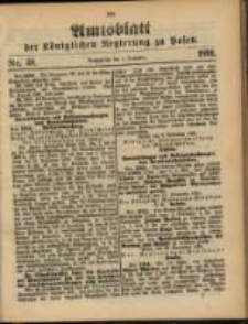 Amtsblatt der Königlichen Regierung zu Posen. 1891.12.01 Nro.48