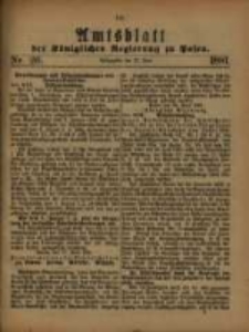 Amtsblatt der Königlichen Regierung zu Posen. 1881.06.28 Nro.26