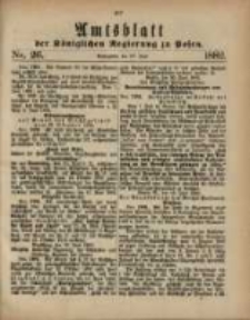 Amtsblatt der Königlichen Regierung zu Posen. 1882.06.27 Nro.26