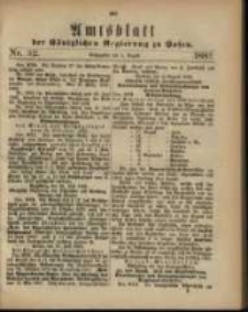 Amtsblatt der Königlichen Regierung zu Posen. 1882.08.08 Nro.32