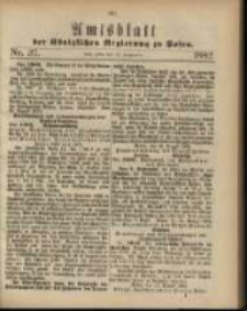 Amtsblatt der Königlichen Regierung zu Posen. 1882.09.12 Nro.37