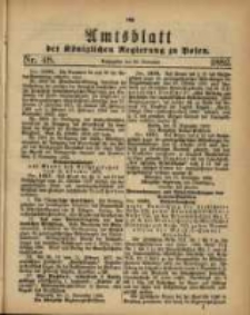 Amtsblatt der Königlichen Regierung zu Posen. 1882.11.28 Nro.48