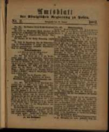 Amtsblatt der Königlichen Regierung zu Posen. 1882.01.10 Nro.2