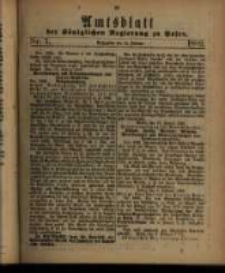 Amtsblatt der Königlichen Regierung zu Posen. 1882.02.14 Nro.7