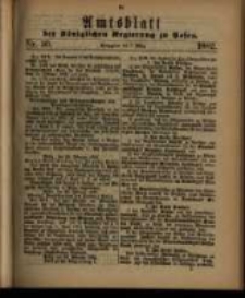 Amtsblatt der Königlichen Regierung zu Posen. 1882.03.07 Nro.10