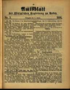 Amtsblatt der Königlichen Regierung zu Posen. 1890.01.21 Nro.3