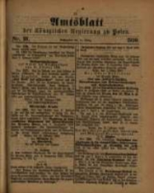 Amtsblatt der Königlichen Regierung zu Posen. 1890.03.11 Nro.10
