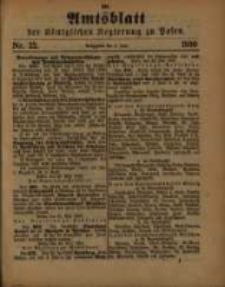 Amtsblatt der Königlichen Regierung zu Posen. 1890.06.03 Nro.22
