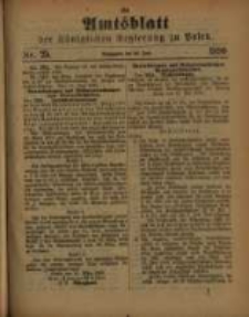 Amtsblatt der Königlichen Regierung zu Posen. 1890.06.24 Nro.25