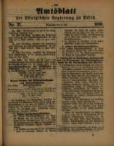 Amtsblatt der Königlichen Regierung zu Posen. 1890.07.08 Nro.27