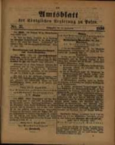 Amtsblatt der Königlichen Regierung zu Posen. 1890.09.16 Nro.37