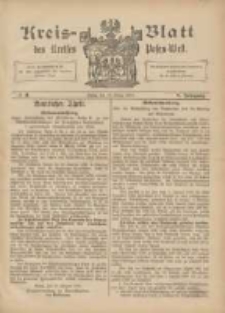 Kreis-Blatt des Kreises Posen-West 1896.03.12 Jg.8 Nr11