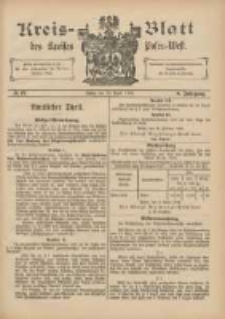 Kreis-Blatt des Kreises Posen-West 1896.04.23 Jg.8 Nr17