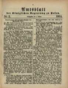 Amtsblatt der Königlichen Regierung zu Posen. 1884.01.08 Nro.2