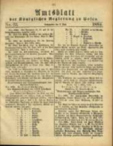 Amtsblatt der Königlichen Regierung zu Posen. 1884.06.03 Nro.23