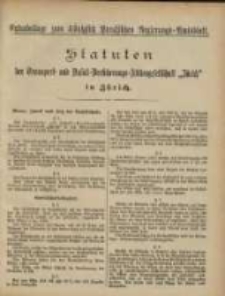 Extrabeilage zum Königlich Preußischen Regierung = Amtsblatt