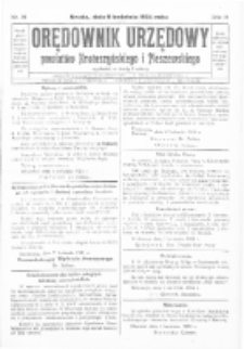Orędownik Urzędowy Powiatów Krotoszyńskiego i Pleszewskiego 1924.04.09 R.51 Nr26