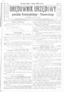 Orędownik Urzędowy Powiatów Krotoszyńskiego i Pleszewskiego 1924.05.07 R.51 Nr34