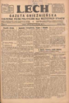 Lech. Gazeta Gnieźnieńska: codzienne pismo polityczne dla wszystkich stanów 1931.01.24 R.32 Nr19