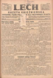 Lech. Gazeta Gnieźnieńska: codzienne pismo polityczne dla wszystkich stanów 1931.01.28 R.32 Nr22