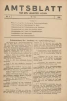 Amtsblatt für den Landkreis Konin 1943.05.28 Nr5