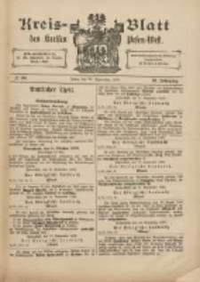 Kreis-Blatt des Kreises Posen-West 1898.09.22 Jg.10 Nr38