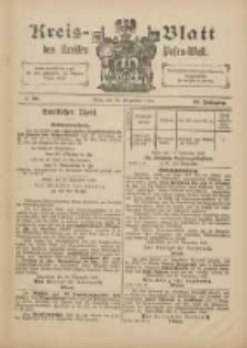 Kreis-Blatt des Kreises Posen-West 1898.09.29 Jg.10 Nr39