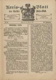 Kreis-Blatt des Kreises Posen-West 1898.10.12 Jg.10 Nr41
