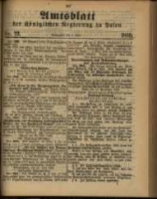 Amtsblatt der Königlichen Regierung zu Posen. 1889.06.04 Nro.23