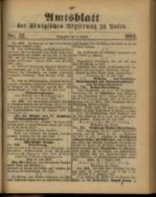 Amtsblatt der Königlichen Regierung zu Posen. 1889.08.06 Nro.32