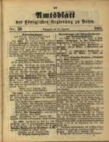 Amtsblatt der Königlichen Regierung zu Posen. 1889.12.10 Nro.50