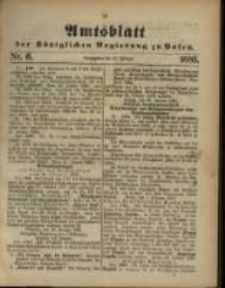 Amtsblatt der Königlichen Regierung zu Posen. 1885.02.03 Nro.5