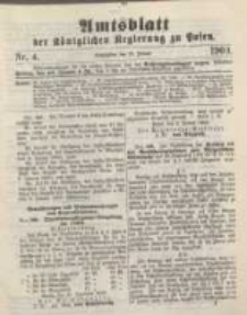 Amtsblatt der Königlichen Regierung zu Posen. 1900.01.23 Nro.4