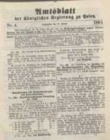 Amtsblatt der Königlichen Regierung zu Posen. 1900.01.23 Nro.4