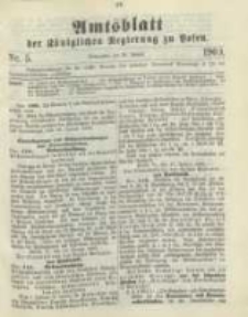 Amtsblatt der Königlichen Regierung zu Posen. 1900.01.30 Nro.5