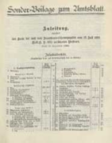 Sonder - Beilage zum Amtsblatt