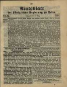 Amtsblatt der Königlichen Regierung zu Posen. 1901.03.19 Nro.12