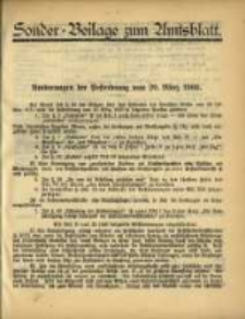 Sonder - Beilage zum Amtsblatt